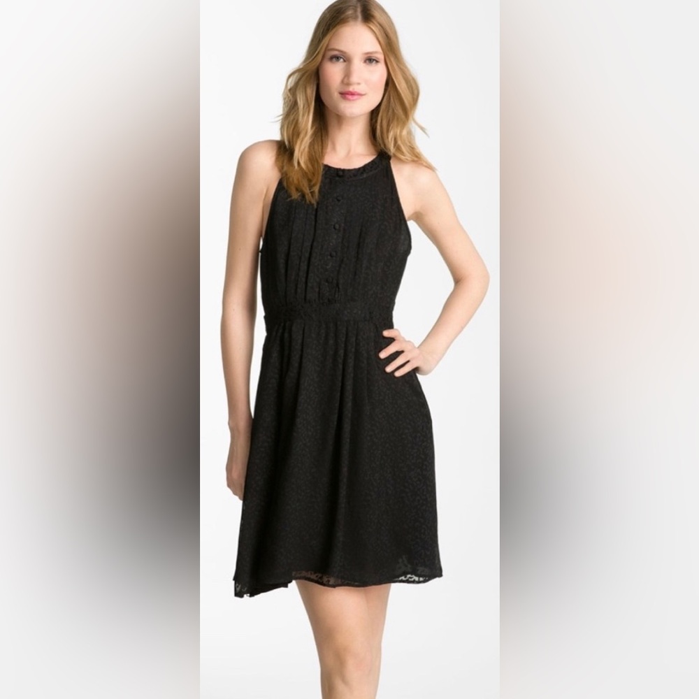 THEORY Keresa Burnout Dress Size 6